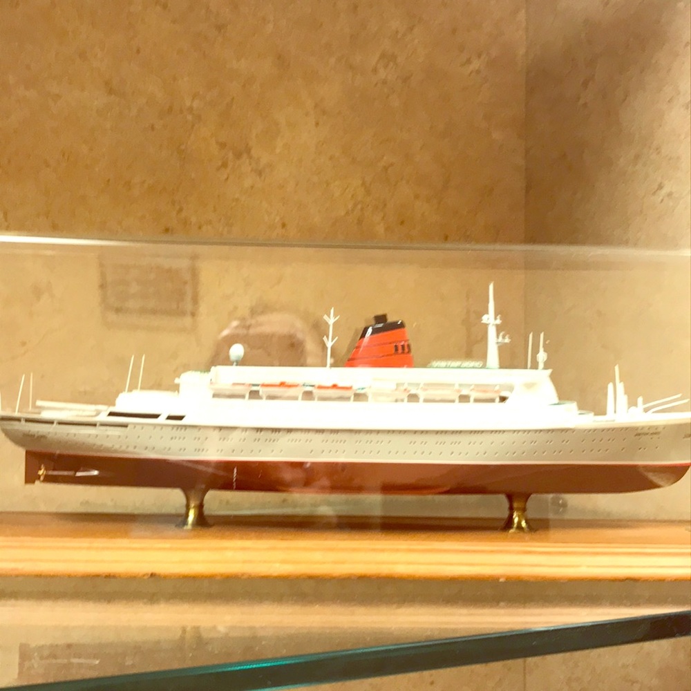 Model of Passenger Ship VISTAFJIORD
